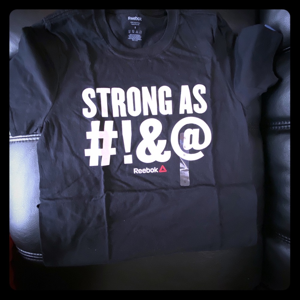 Reebok T-shirt Strong as Fuck